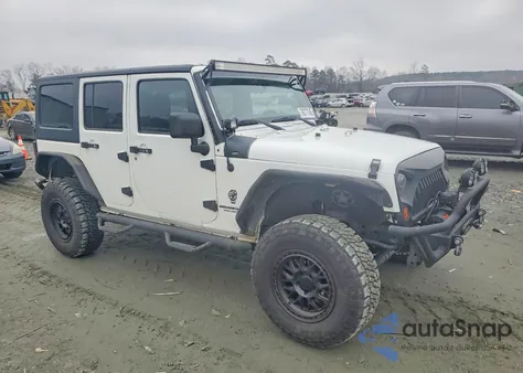 2012 Jeep Wrangler Unlimited Sport z USA, uszkodzony, nr VIN 1C4BJWDG4CL140250